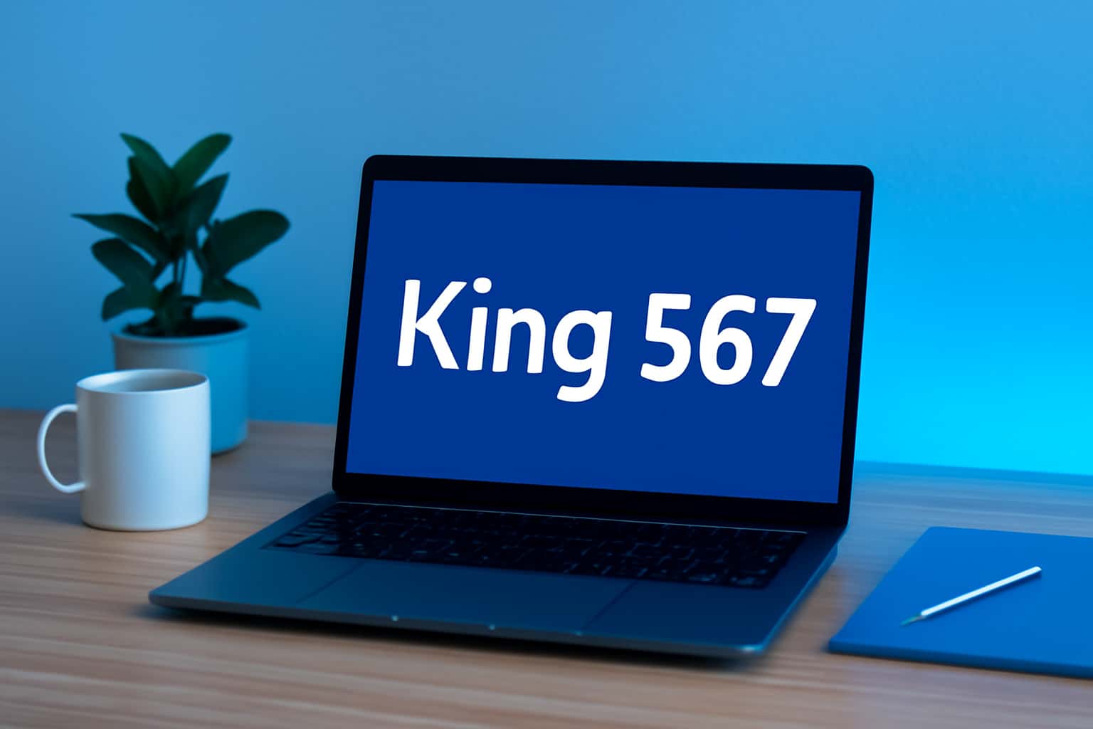 A visual representation of the Download King 567 Latest Version with clear text.