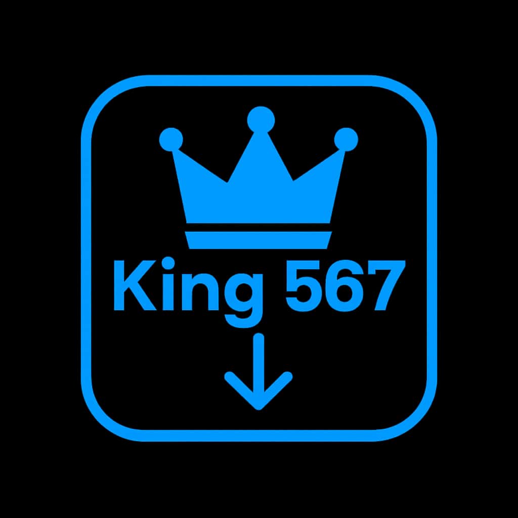 An icon illustrating the Download King 567 Latest Version information.