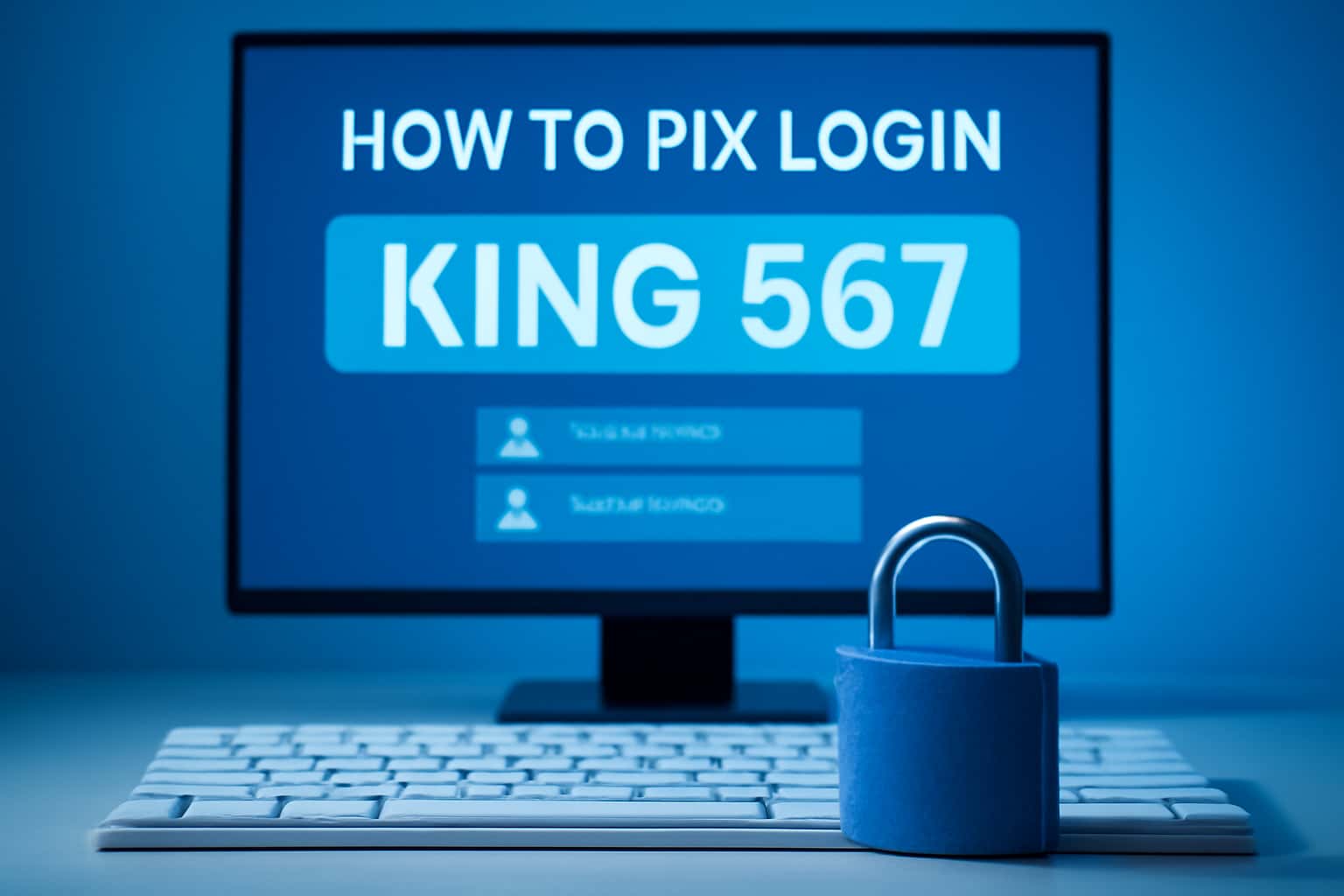 An informative visual representation for troubleshooting King 567 login issues.