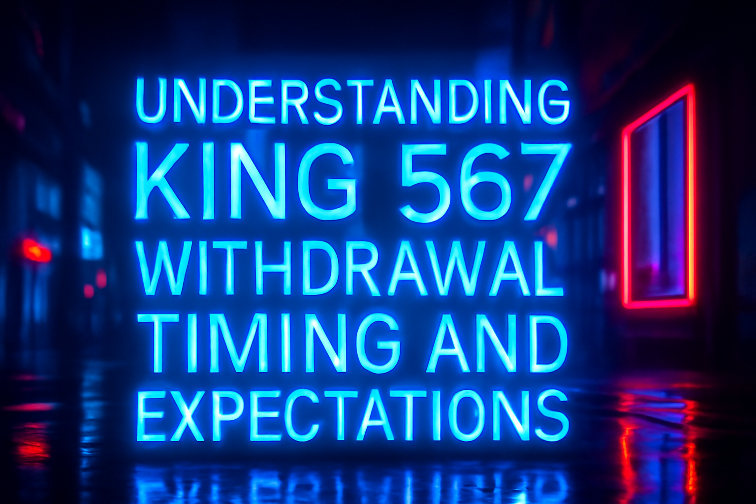 Informational graphic about King 567 Device Requirements.