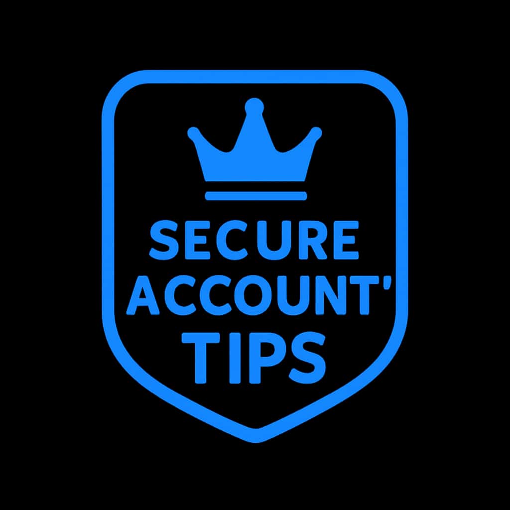 Icon representing Secure King 567 Account Tips.