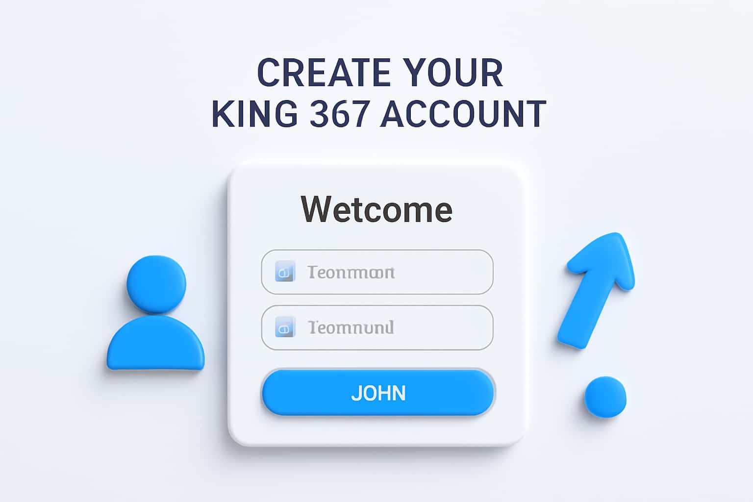 Create Your King 567 Account Interface